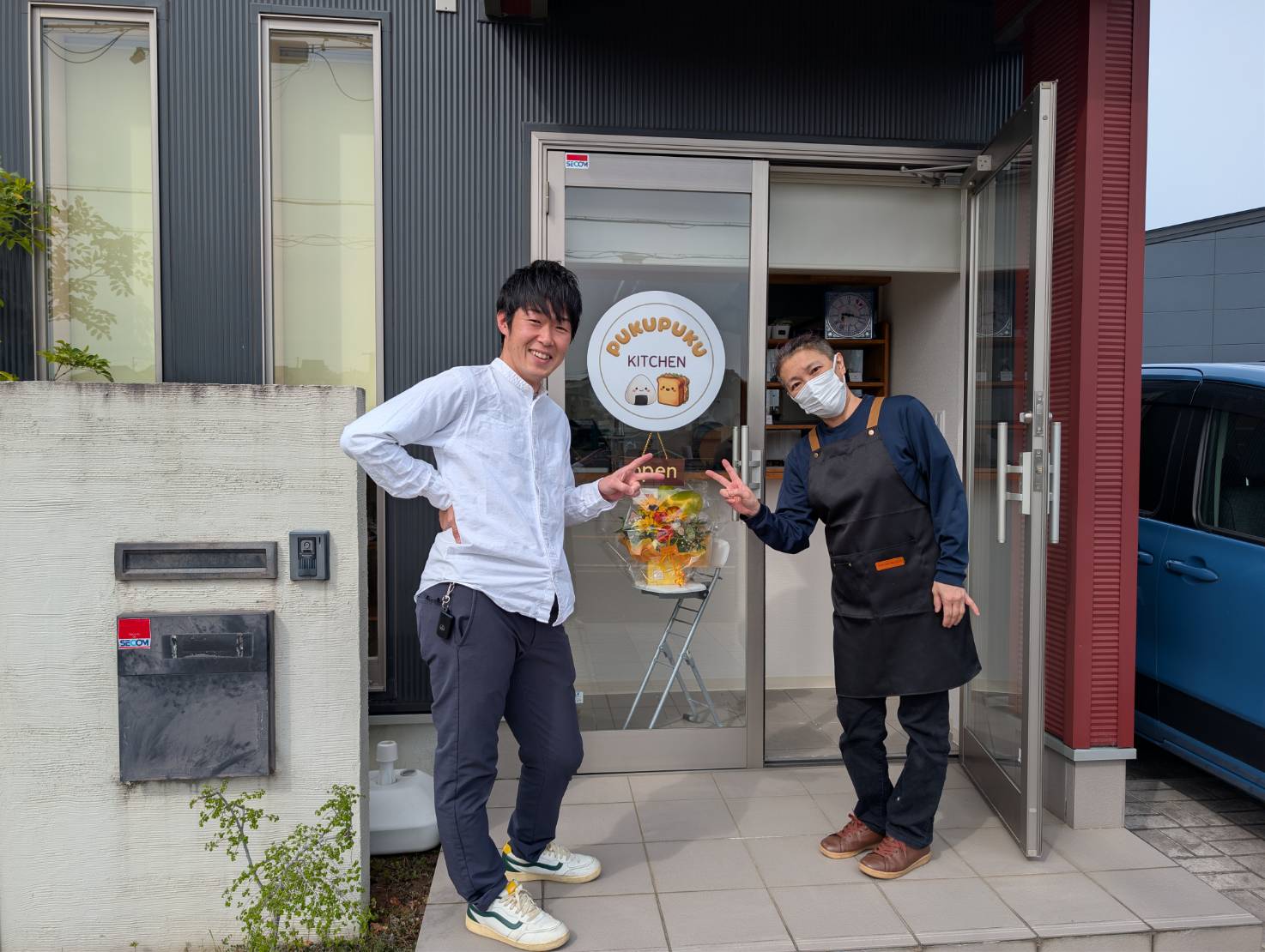 熊取つーしん運営者と【PUKUPUKU KITCHEN】北村さん